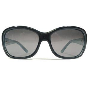 Maui Jim Sunglasses MJ 214-03A Pearl City Black Blue Square Frames w Gray Lenses